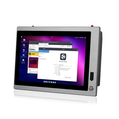 พีซีแผงอุตสาหกรรม 5G Windows ปรับแต่งหน้าจอสัมผัส PCAP ขนาด 10 นิ้ว