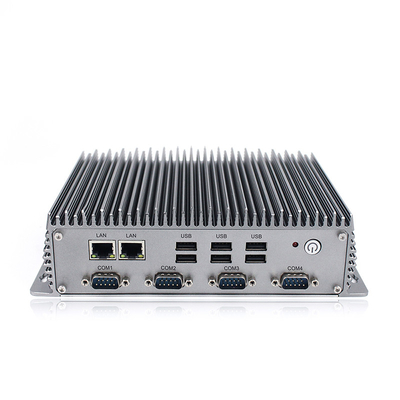 I7-8565U มินิพีซีอุตสาหกรรมไร้พัดลมพร้อมตัวเลือก WiFi Bluetooth