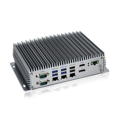 J6412 Industrial Fanless Mini PC 3 LAN เดสก์ท็อปคอมพิวเตอร์ WIN10 LINUX RS232 RS485 PC