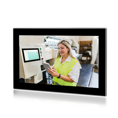 13.3 &quot;LCD Fanless Panel PC Intel J6412 1920 X 1080 CE FCC RoHS รับรอง