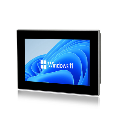 10 นิ้ว J6412 All In One Industrial PC HMI Touch Panel PC พร้อม 3 LAN