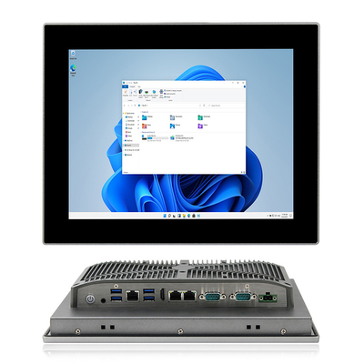 จอสัมผัสอุตสาหกรรมแบบติดผนัง J6412 3 * LAN ฝัง AIO ด้านหน้า IP65