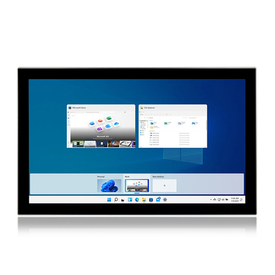 พีซีจอสัมผัสอุตสาหกรรมขนาด 24 นิ้ว Intel Celeron J6412 2.0GHz Capacitive Touch