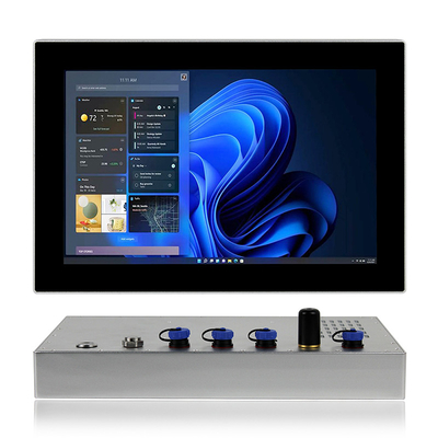 12 นิ้วกันน้ำ IP69K แผงพีซี I3-6100U คอมพิวเตอร์แผงอุตสาหกรรม Dual Core 2.4GHz
