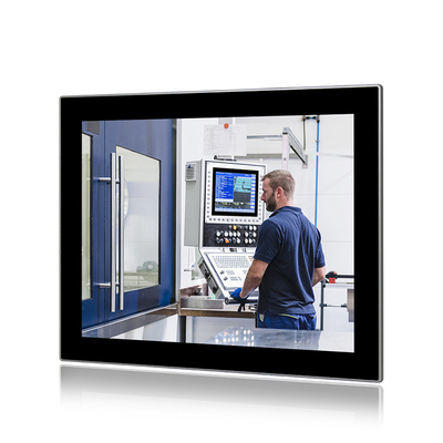 1024 X 768 Ultra Compact Industrial Panel PC Fanless TPM 2.0 กันฝุ่น