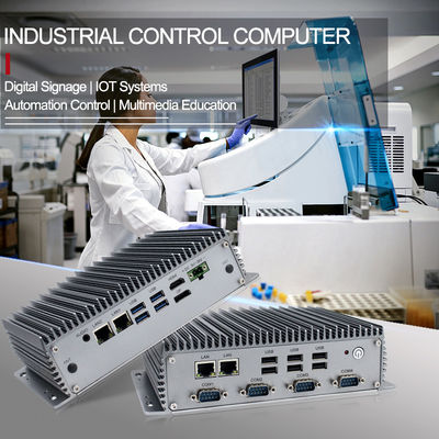 I58265U คอมพิวเตอร์ควบคุมอุตสาหกรรม 32GB HMI Medical KIOSK Mini Pc Industrial Grade