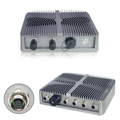 I78565U Fanless Box Industrial มินิพีซี Windows 10 16GB Ram COM HDMI