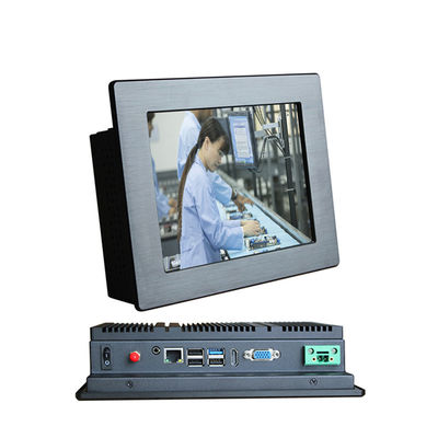 I5-6200U DC 12V-19V คอมพิวเตอร์หน้าจอสัมผัสอุตสาหกรรมสำหรับ Touch Resistive ของยานพาหนะ