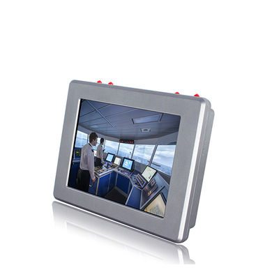 GPIO 8 นิ้ว Linux Industrial Touch Panel PC IP66 ตัวต้านทานแบบปิดสนิทสำหรับรถยนต์