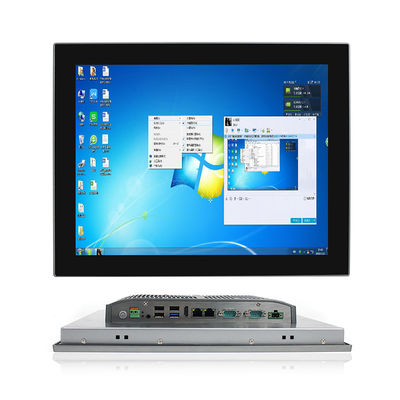 ด้านหน้า IP65 I7 8th Gen กันน้ำหน้าจอสัมผัส PC แผงติดตั้ง