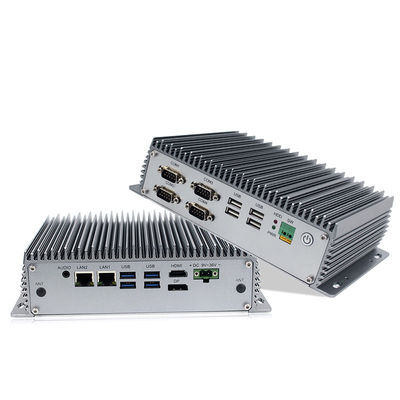 ODM I5 8265U 24vdc Dual Lan Industrial Embedded Box PC สำหรับระบบ IOT