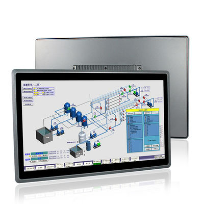 Linux HMI Multi Touch Panel Pc, จอภาพระบบสัมผัสอุตสาหกรรมขนาด 24 นิ้ว