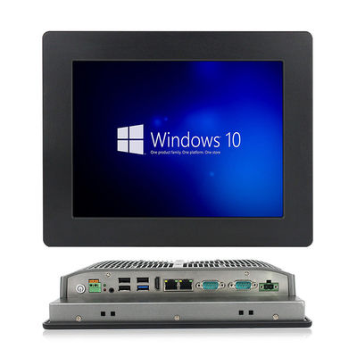 10 &quot;350cd/M2 1333MHz พีซีระบบสัมผัสแบบฝังตัว Intel J1900 I3 I5 I7 3000W