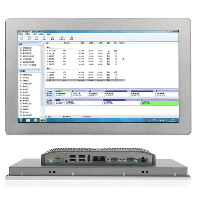 HDMI VESA Industrial Touch Panel PC 45W 15.6 นิ้ว IP65 กันน้ำ TPM2.0