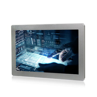 TPM2.0 AC240V Industrial Panel Mount Monitor 15.6 &quot;HDMI สำหรับการตรวจจับด้วยภาพ