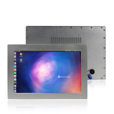 จอภาพ LCD แบบสัมผัส VGA DVI IP69K 450cd / m2 จอ LCD อุตสาหกรรม