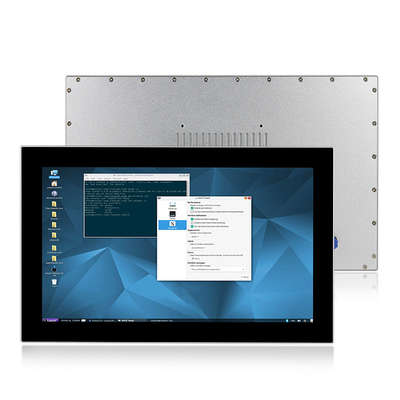 Outdoor IP69K Linux PCAP Touch Panel PC 15.6 &quot;อุตสาหกรรมกันน้ำ