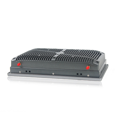 2 LAM 2 COM 10 นิ้วอุตสาหกรรม Touch PC J1900 พร้อมสวิตช์ด้านหน้า / USB