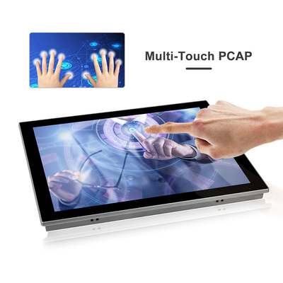 17 &quot;LED Windows11 IP66 แผงหน้าจอสัมผัสแบบ Capacitive กันน้ำสำหรับระบบอัตโนมัติทางอุตสาหกรรม