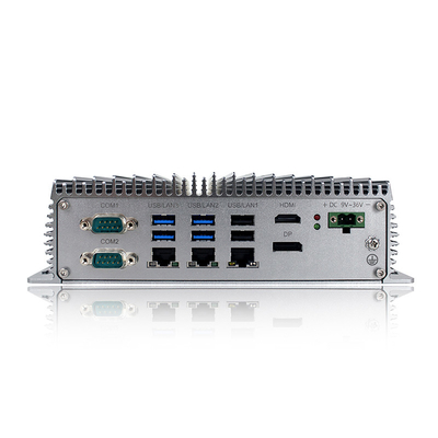 J6412 Industrial Fanless Mini PC 3 LAN เดสก์ท็อปคอมพิวเตอร์ WIN10 LINUX RS232 RS485 PC