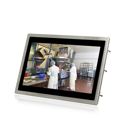IP69K Industrial Panel PC 3855U CPU แผงกันน้ำขนาด 13.3 นิ้ว PC