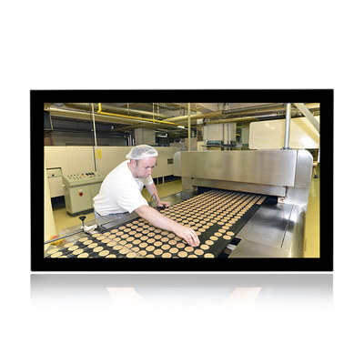 กันน้ำ 24 นิ้ว HMI Display Touch Screen Industrial Panel PC รองรับ Windows