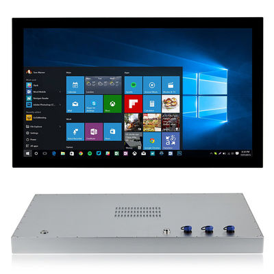J1900 แผงสัมผัสอุตสาหกรรมขนาด 24 นิ้วแผงกันน้ำ IP69K PC