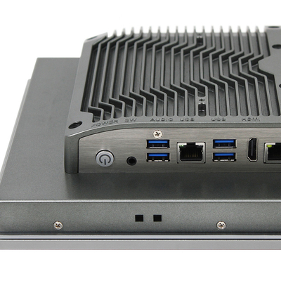 13.3 &quot;LCD Fanless Panel PC Intel J6412 1920 X 1080 CE FCC RoHS รับรอง