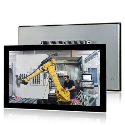 FHD J6412 แผงพีซีที่อ่านได้ด้วยแสงแดด IP66 Front Industrial All In One Touchscreen PC
