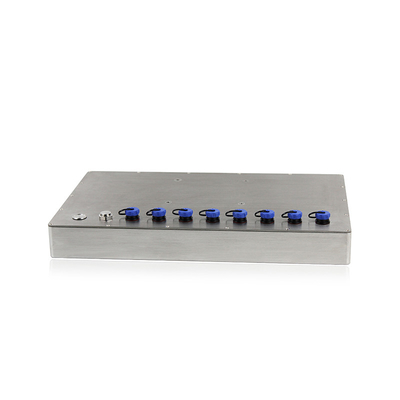 แผงสเตนเลสสตีลสัมผัสไร้พัดลม AISI304/316 Rs232 Hmi Lan Usb