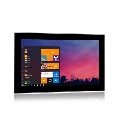 All In One Ultra Thin Industrial Panel PC HMI 15.6 นิ้ว 64GB SSD