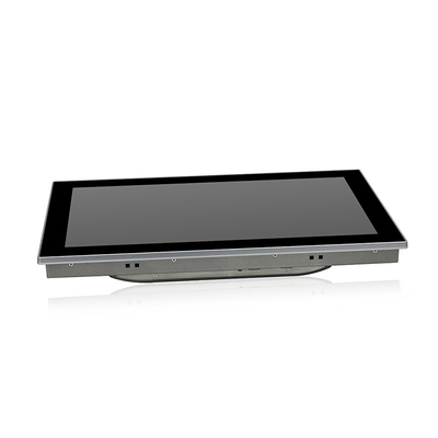 Wide DC9-36V Multitouch Capacitive Touchscreen PC พีซีไร้พัดลม