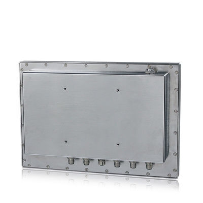LAN USB COM Windows Panel Pc, สายเคเบิลกันน้ำขนาด 12 นิ้ว Touch Panel Computer