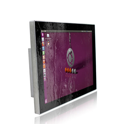 Capacitive RS485 Ip69k หน้าจอสัมผัสกันน้ำ PC 10 คะแนน Industrial Grade