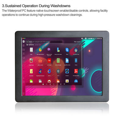 Hmi Vesa Industrial Panel Mount Pc, Ip69k Touch แผงคอมพิวเตอร์