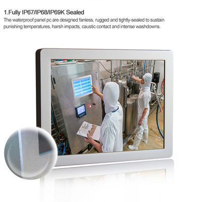 โปรเซสเซอร์ I3 15 แผง Pc นอก All In One Aio Touchscreen Pc
