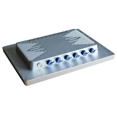 LAN USB RS232 1000nits IP67 แผงพีซีขนาด 15 &quot;ปิดผนึกอย่างเต็มที่