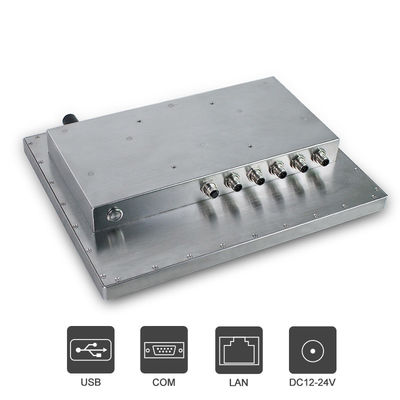 15 นิ้ว I5 6200u Inox แผงอุตสาหกรรมพีซีพร้อมหน้าจอสัมผัสบรรจุอาหารใช้