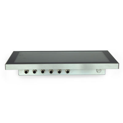 อุตสาหกรรมเคมี HDMI Stainless Steel Panel Pc, IP66 Fanless Medical Computer