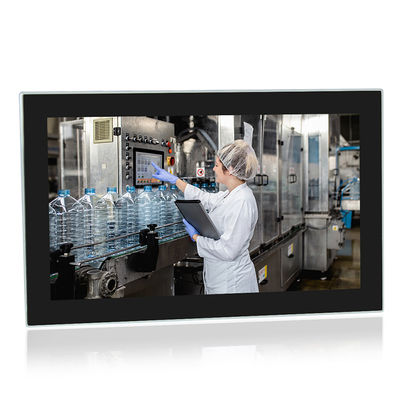 อุตสาหกรรมเคมี HDMI Stainless Steel Panel Pc, IP66 Fanless Medical Computer