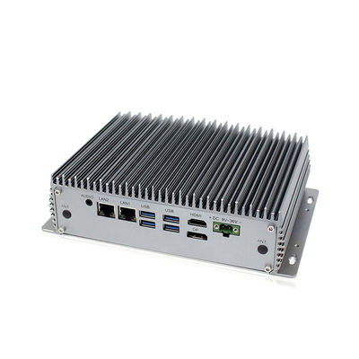 OEM Win10 DDR4L MSATA Industrial Fanless Mini PC I5 Compact Rugged Embedded