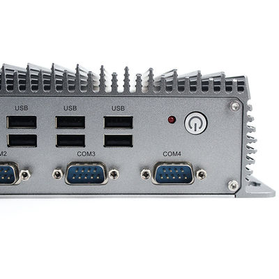 OEM Win10 DDR4L MSATA Industrial Fanless Mini PC I5 Compact Rugged Embedded