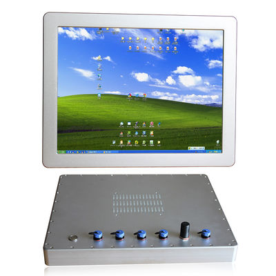 เคสโลหะที่ทนทาน X86 IP69K แผงพีซีหน้าจอสัมผัสแบบไม่มีพัดลม Windows Hmi Use