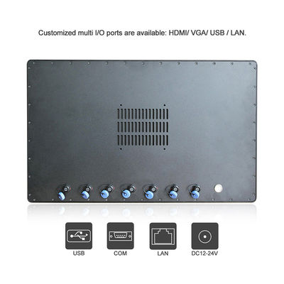 4G LTE Waterproof Touch Screen Pc, 21.5 นิ้ว Industrial All In One Computer