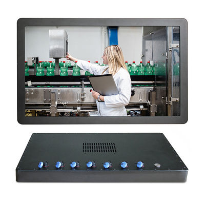 21.5&quot; Windows10 IP67 Panel PC Resistive Touch Screen ที่ทนทาน