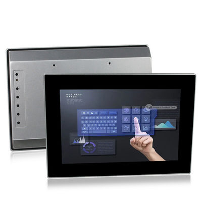 Hdmi Ip66 10 "แผงจอภาพแบบสัมผัส Capacitive ติดตั้งเกรดอุตสาหกรรม