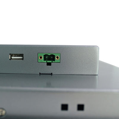 Ip65 12 &quot;จอภาพสัมผัสแบบ Capacitive Multi Touch VGA DVI USB HDMI Vesa Mounting