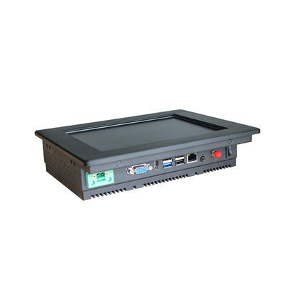 I5-6200U DC 12V-19V คอมพิวเตอร์หน้าจอสัมผัสอุตสาหกรรมสำหรับ Touch Resistive ของยานพาหนะ