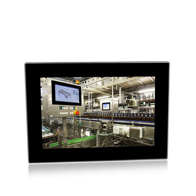 สแตนเลส X86 Ip65 Win10 HMI แผงพีซีสำหรับการผลิตอาหาร