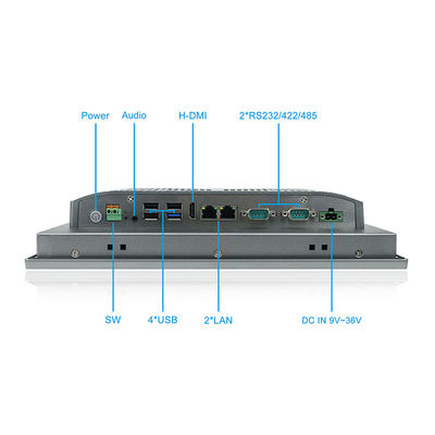 I5 Win10 Capacitive Linux Medical Panel PC มัลติทัชเดสก์ท็อป